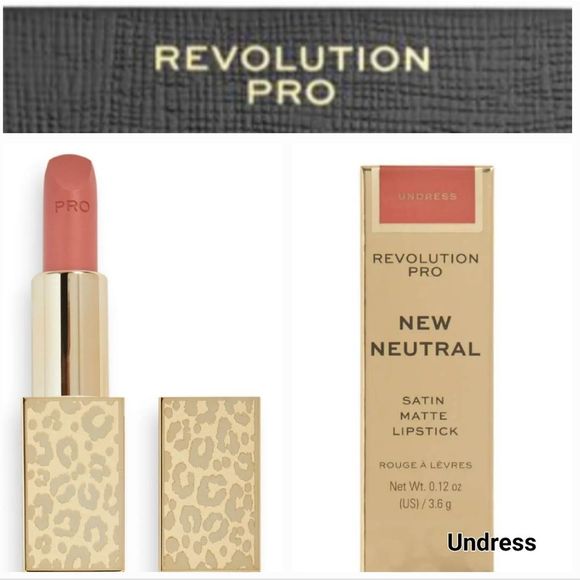 Makeup Revolution Pro New Neutral Satin Matte Lipstick - Picture 1 of 7